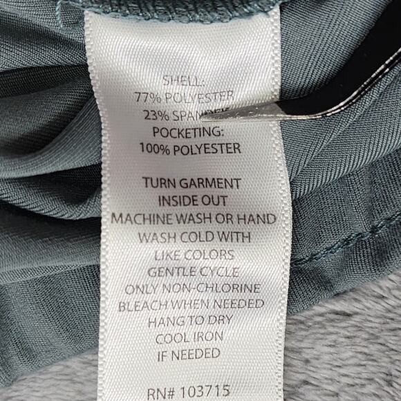 Joie Pants Womens M Green Pull On Tapered Crop Drawstring Pockets Casual Lounge - Picture 6 of 12